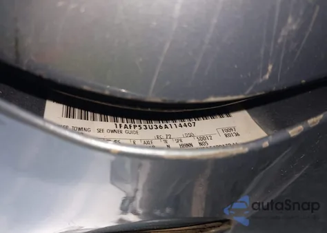 2006 Ford Taurus Se z USA, uszkodzony, nr VIN 1FAFP53U36A114407